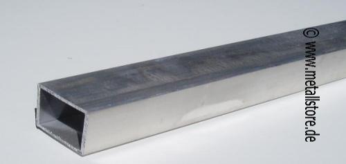 Aluminium Rechteckrohr Alu Profilrohr Walzblank Stange Aluprofil 2995 mm