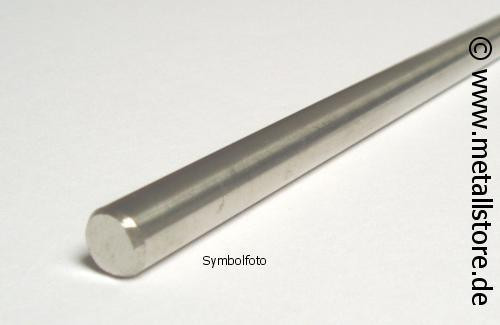7,7 mm rund h9 Silberstahl 115CrV3 - geschliffen - poliert -1.2210-
